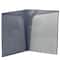 JAM Paper Navy Heavy Duty Plastic High 6-Pocket Folder, 2ct.